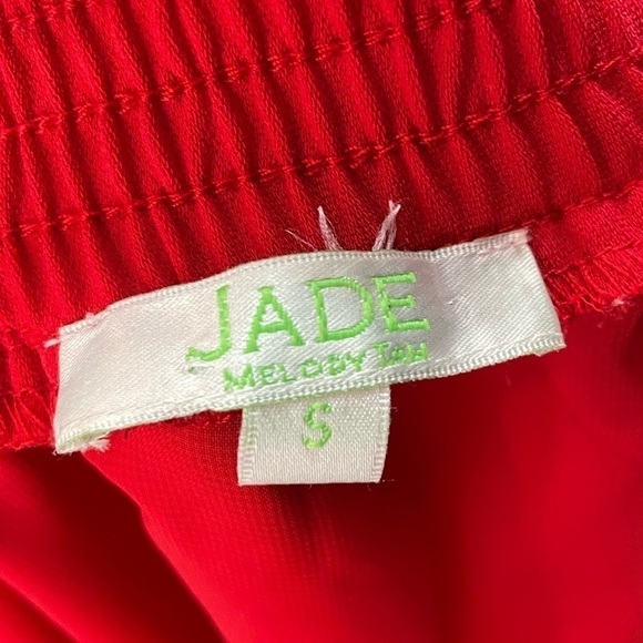 Jade Melody Tam‎ Off The Shoulder Blouse in Red Size Small - Picture 5 of 5